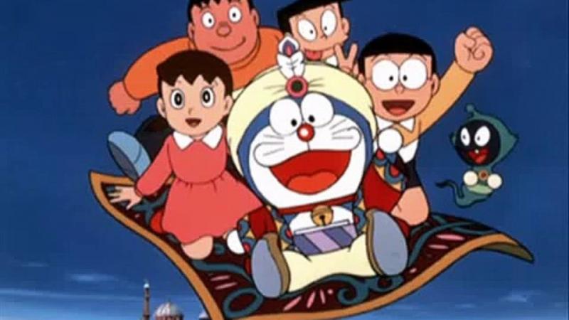 Nobita ở xứ sở nghìn lẻ một đêm.