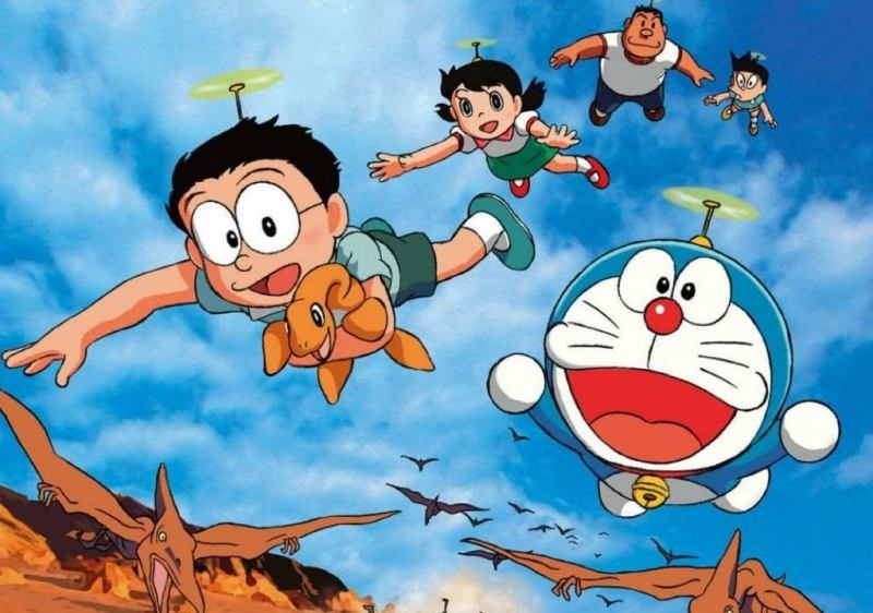 Nobita và chú khủng long lạc loài.