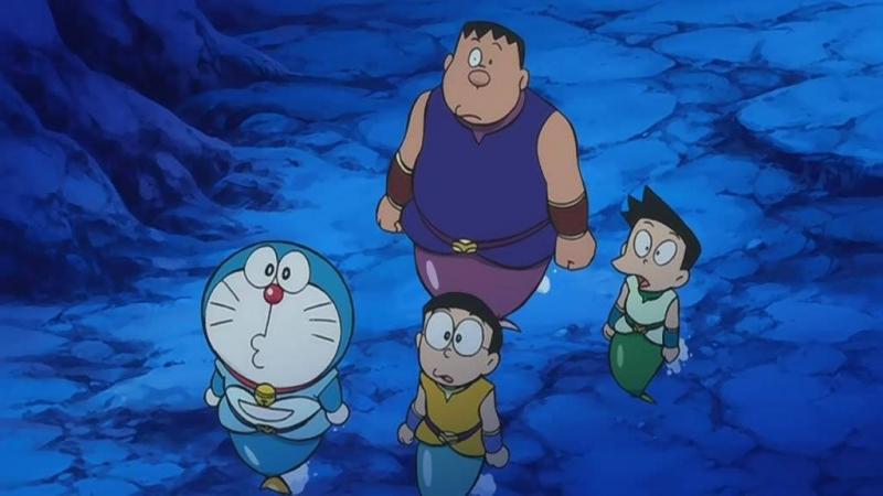 Xem phim Nobita và cuộc đại thủy chiến ở xứ sở người cá.