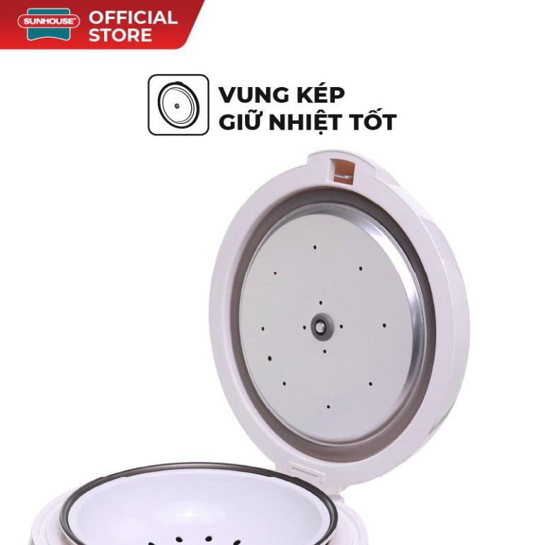 Nồi cơm điện 1.2L Sunhouse SHD8217W