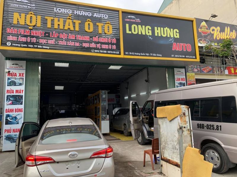 Nội thất ô tô Long Hưng Bắc Giang