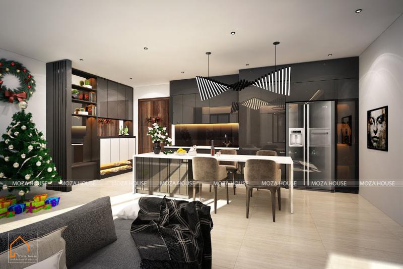 Nội thất tân cổ điển Moza House