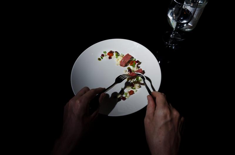 Noir. Dining In The Dark Saigon