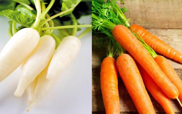 Nộm củ cải đường cà rốt