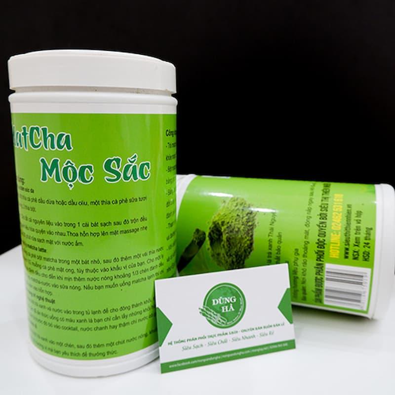 Bột trà xanh matcha Mộc Sắc Dũng Hà