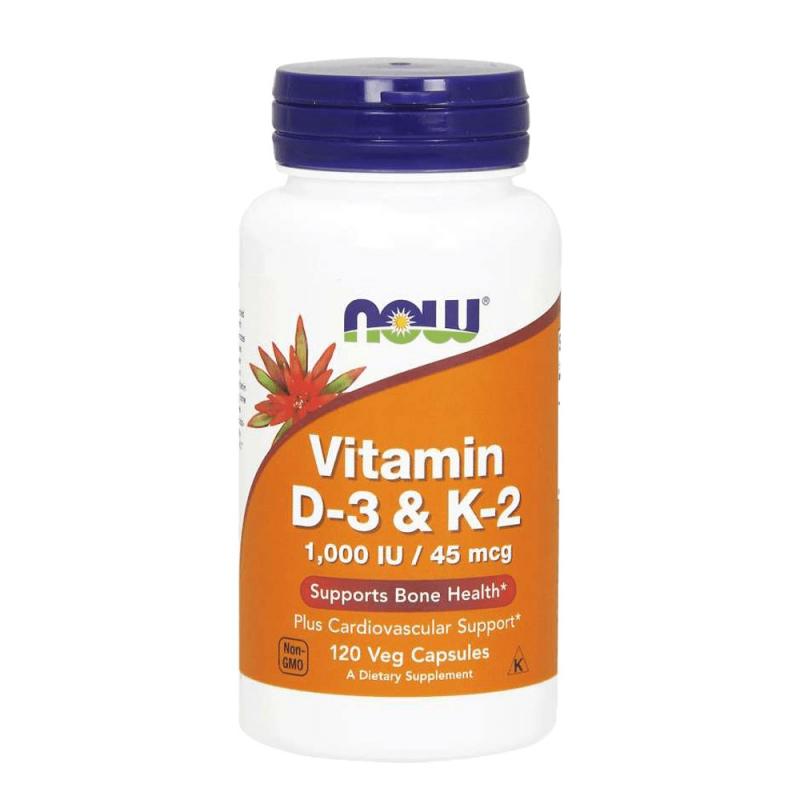 NOW VITAMIN D3 K2