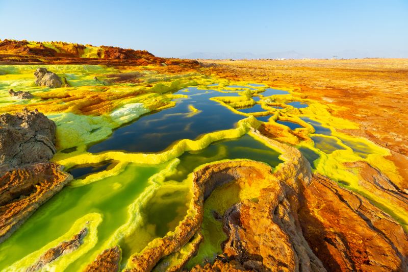 Núi lửa Dallol, Ethiopia