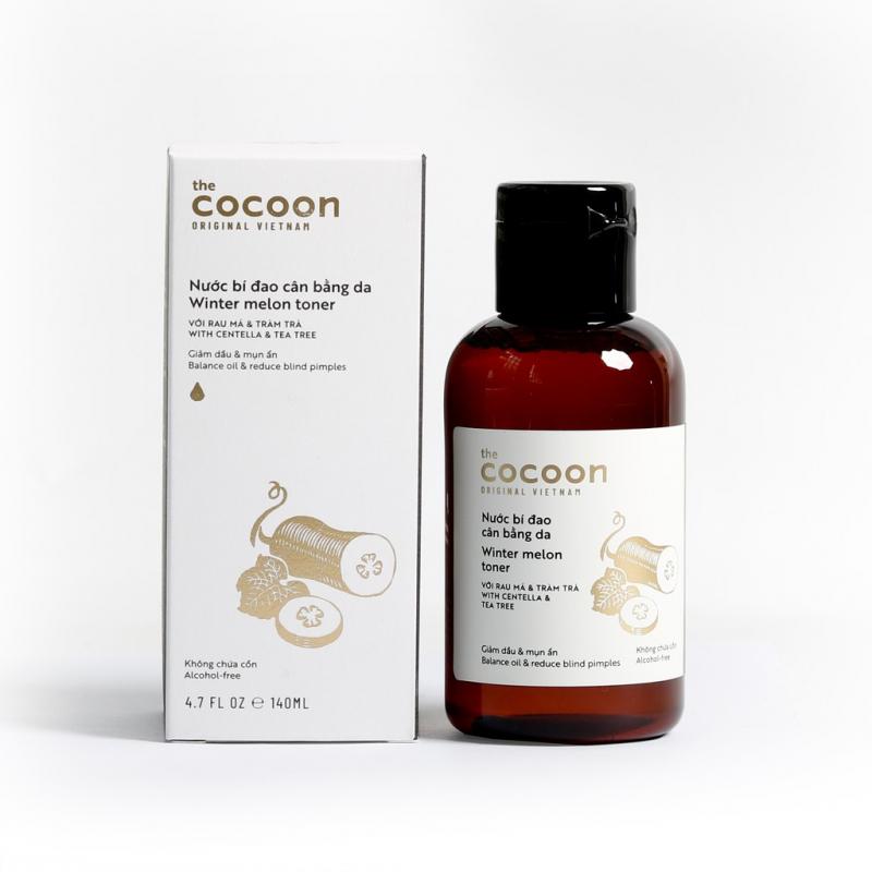 Nước bí đao cân bằng da (toner) Cocoon giảm dầu & mụn 140ml