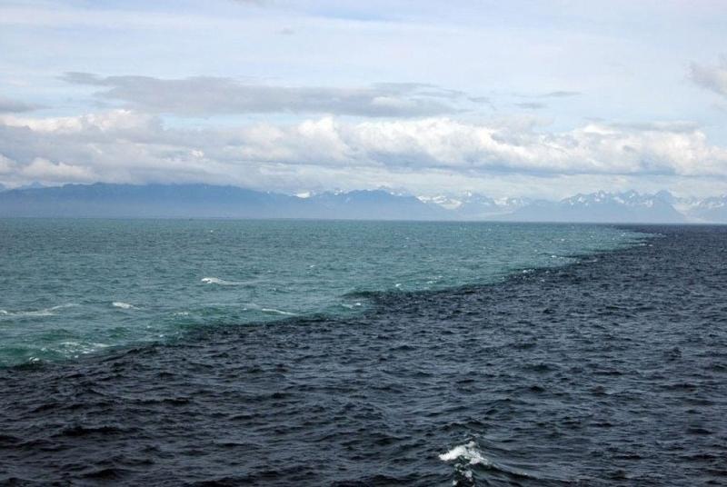 Nước biển hai màu ở Skagen,Đan Mạch