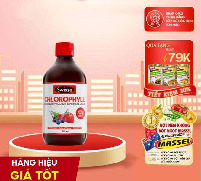 Nước diệp lục Swisse Chlorophyll