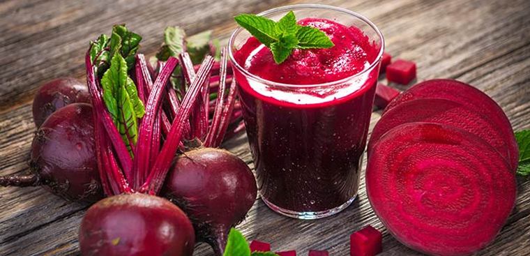 Nước ép củ dền đường vàng