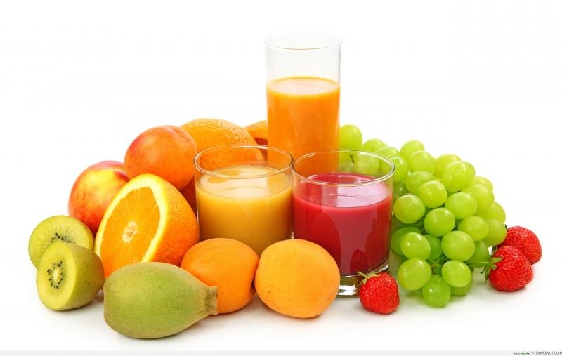 Nước ép hoa quả vừa giải nhiệt, vừa bổ sung dinh dưỡng