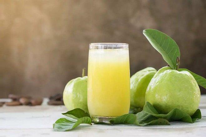 Nước Ép Quả Ổi Với Dứa