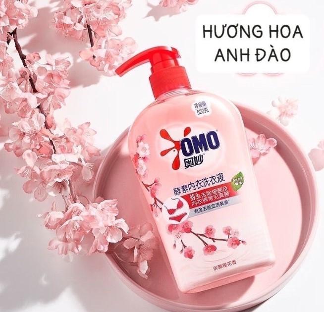 Nước giặt đồ lót Omo hương anh đào