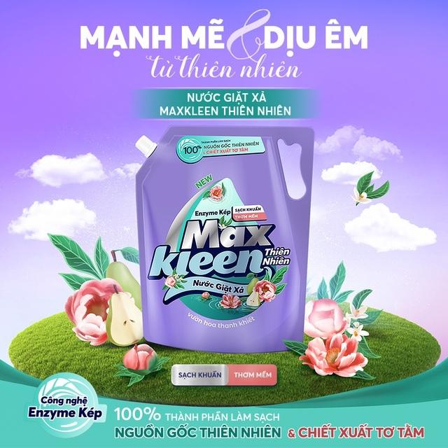 Nước giặt xả Maxkleen thiên nhiên