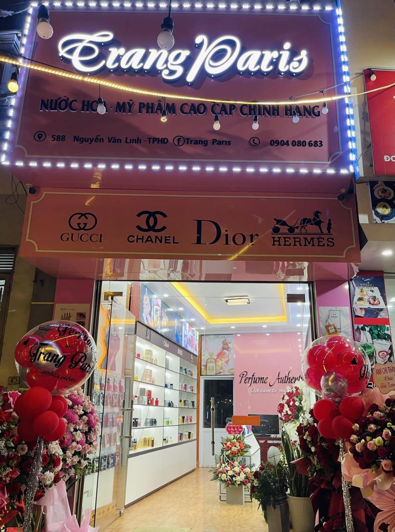 Nước hoa cao cấp Trang Paris