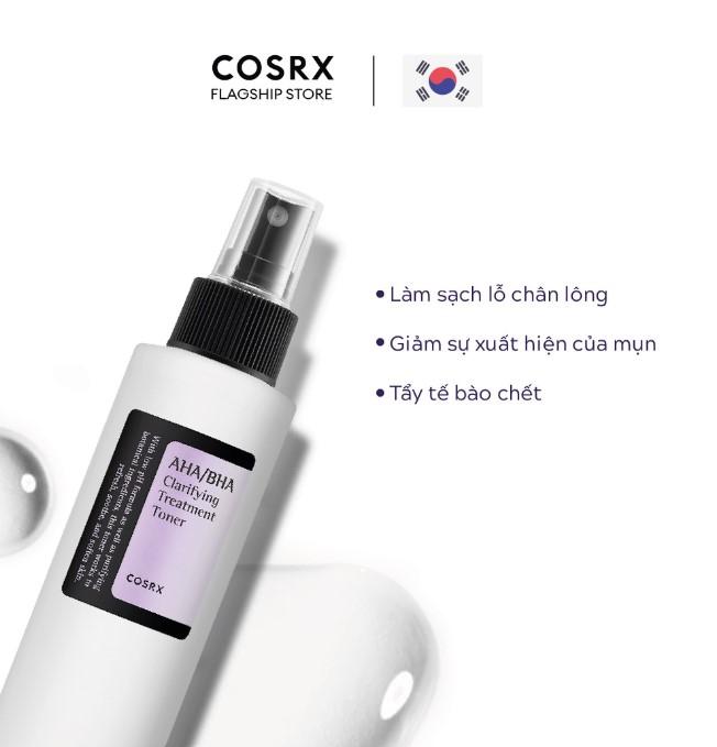 Nước hoa hồng Cosrx chứa AHA/ BHA Clarifying Treatment Toner