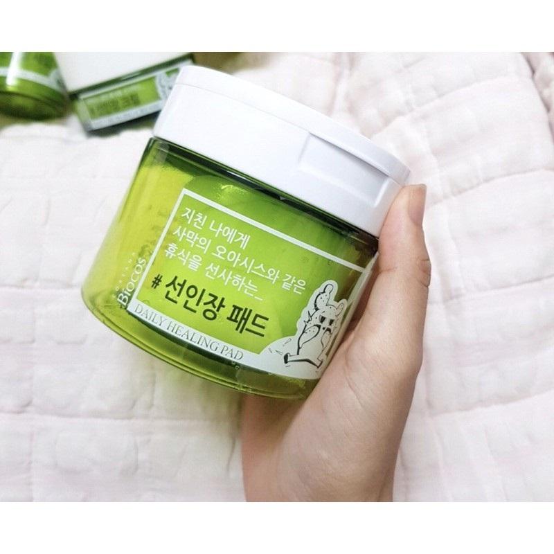 Nước hoa hồng dạng miếng Coreana Biocos Daily Healing Pad