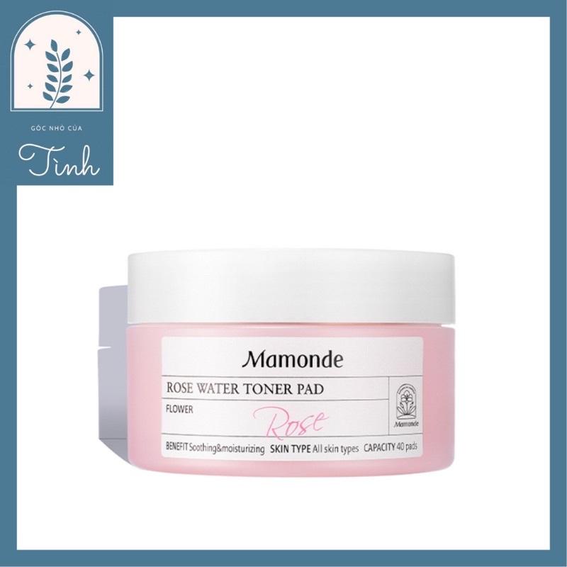 Nước hoa hồng dạng miếng Mamonde Rose Water Toner Pad