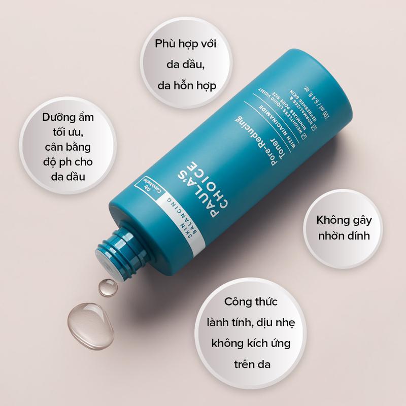 Nước hoa hồng Paula’s Choice Skin Balancing Pore Reducing Toner