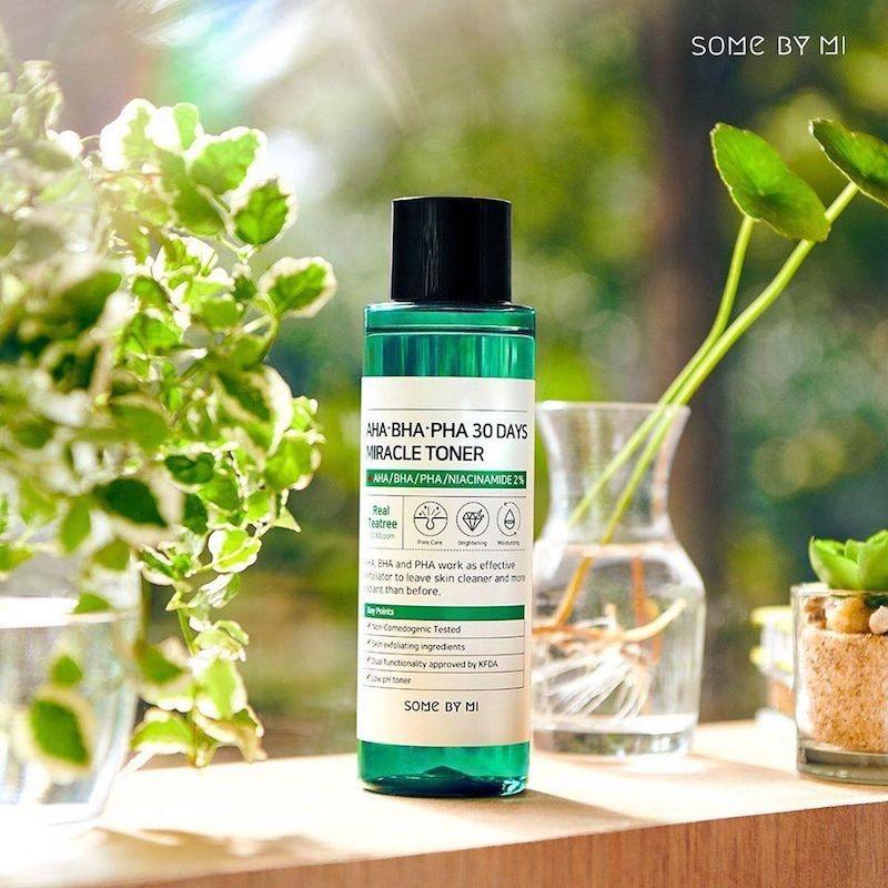 Nước hoa hồng ngừa mụn Some By Mi Aha-Bha-Pha 30 Days Miracle Toner