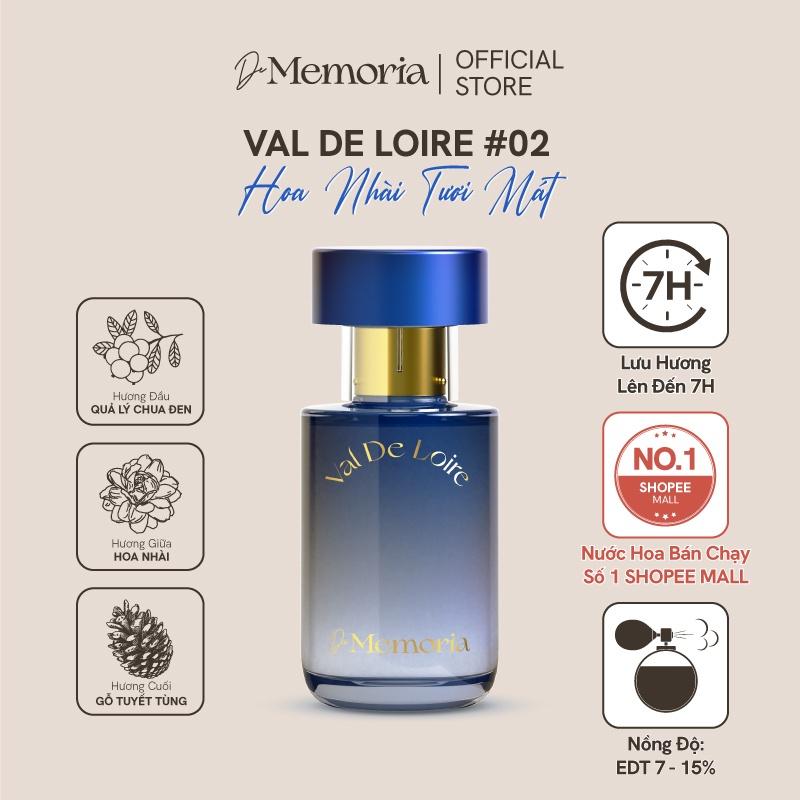 Nước hoa nữ De Memoria tươi mát, hoa thơm đẫm sương