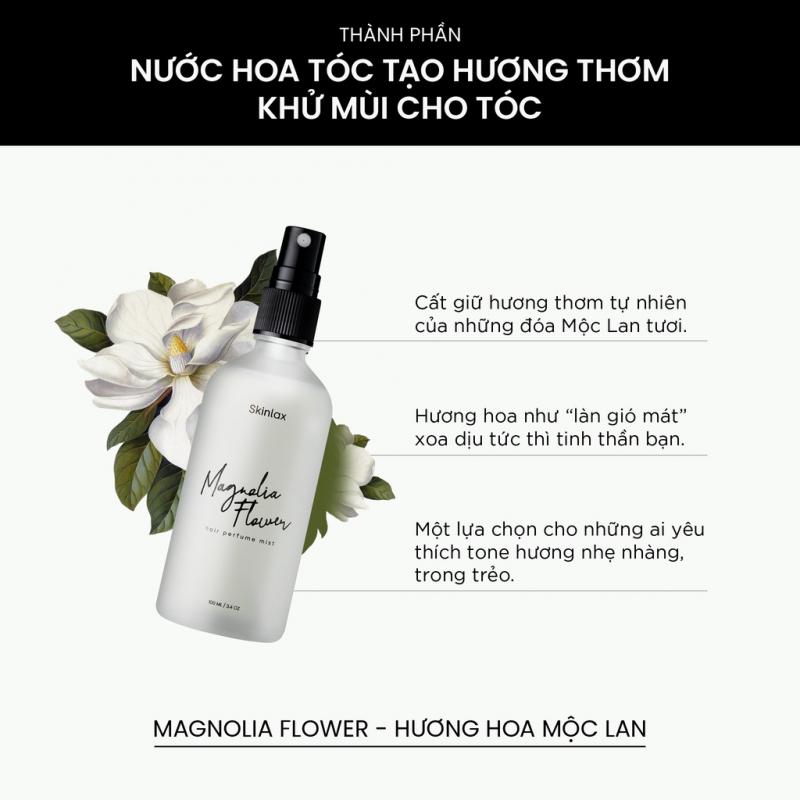 Nước hoa tóc hương hoa SKINLAX (100ml)