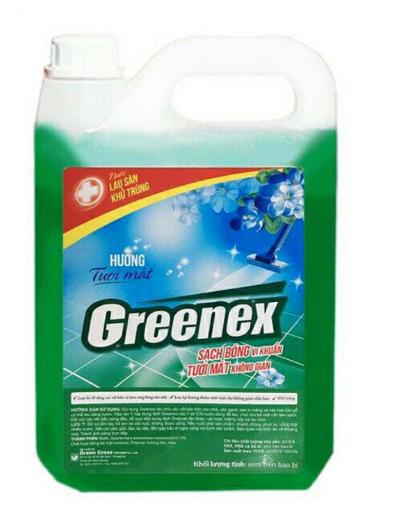 Nước lau sàn Diệt khuẩn Greenex