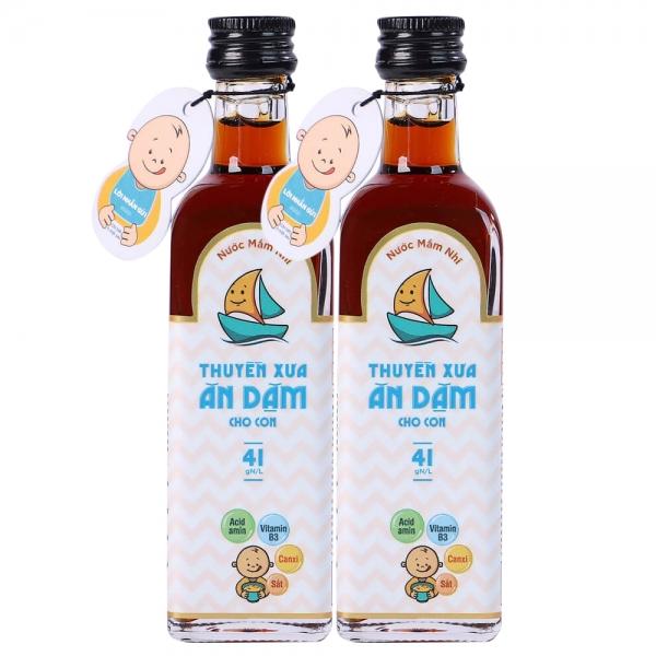 Nước mắm ăn dặm cho con Thuyền Xưa, 41 độ đạm 65ml