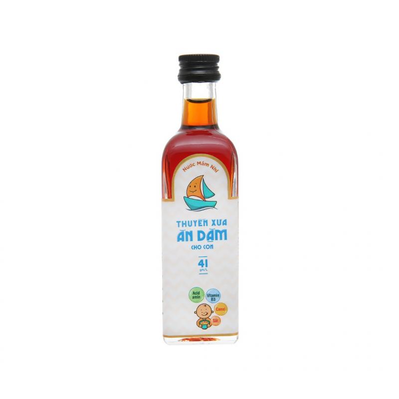 Nước mắm ăn dặm cho con Thuyền Xưa, 41 độ đạm 65ml