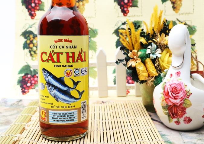 Nước mắm Cát Hải mặn mà vùng biển