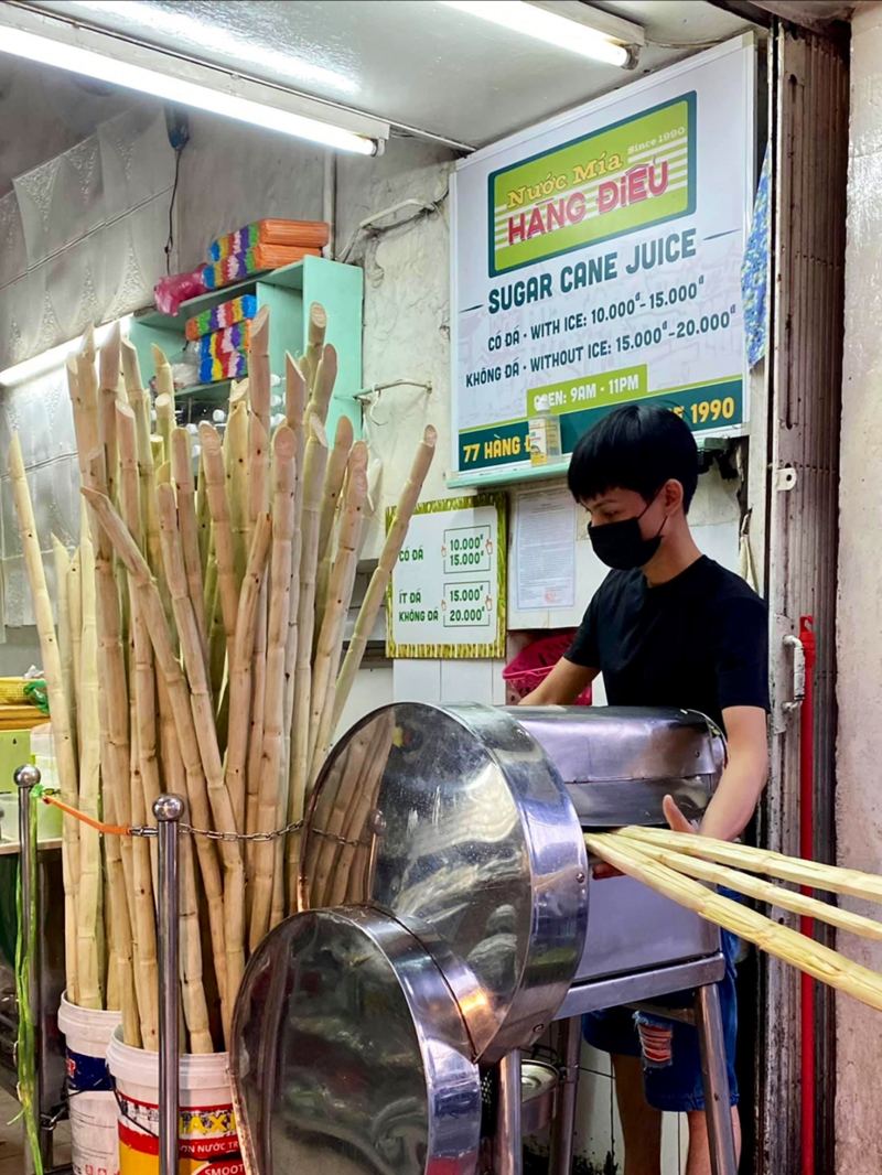Nước mía 77 Hàng Điếu