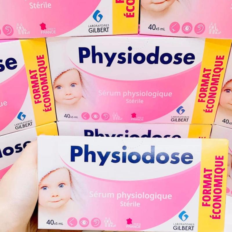 Nước muối nhỏ mắt Physiodose 5ml/ ống