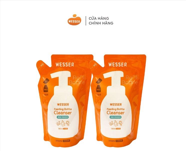 Nước rửa bình sữa Wesser