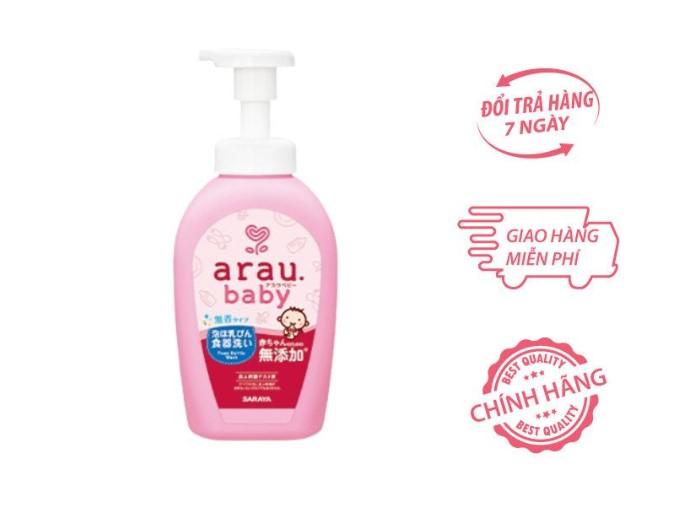 Nước rửa bình thảo mộc Arau Baby