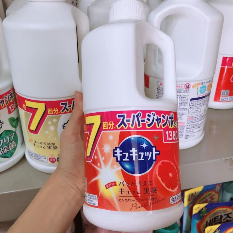 Nước rửa chén Kyukyuto Kao