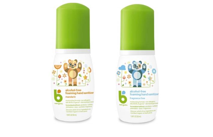 Nước rửa tay khô Babyganics