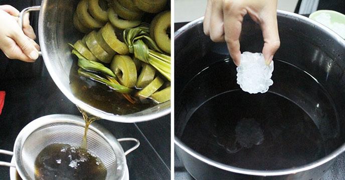 Nấu sâm bí đao