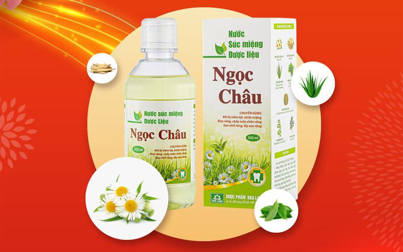 Nước súc miệng dược liệu Ngọc Châu