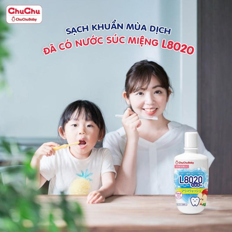 Nước Súc Miệng Lợi Khuẩn L8020 của ChuChuBaby