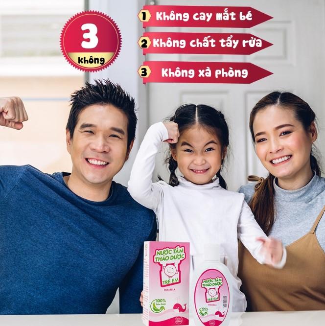 Nước tắm ngứa và trị rôm sảy Rosabela