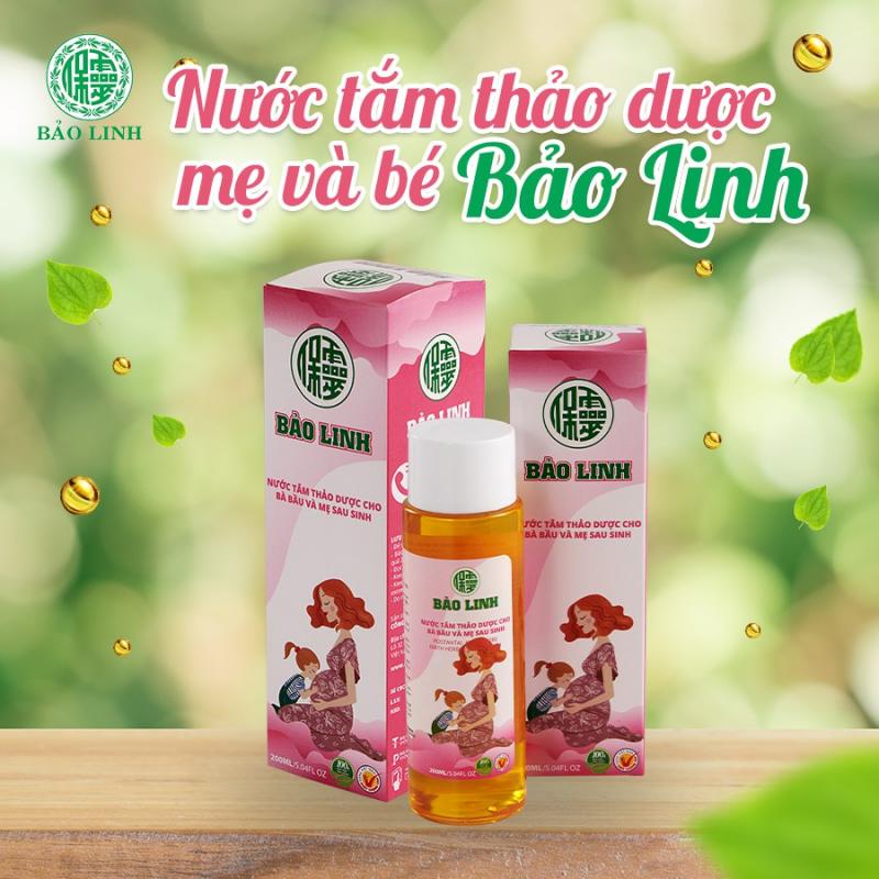 Nước tắm thảo dược cho bà bầu và mẹ sau sinh Bảo Linh