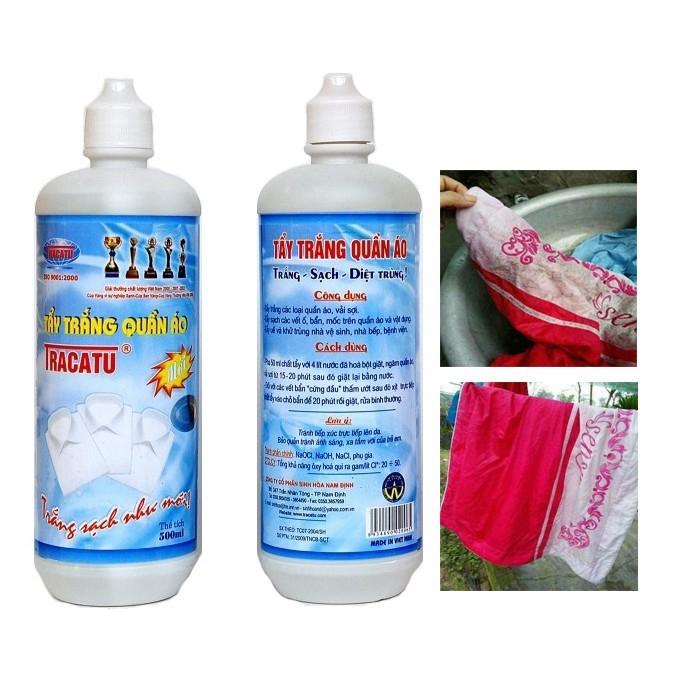 Dung dịch tẩy trắng quần áo Tracatu
