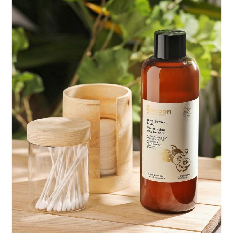 Nước tẩy trang bí đao Cocoon dành cho da dầu, da mụn