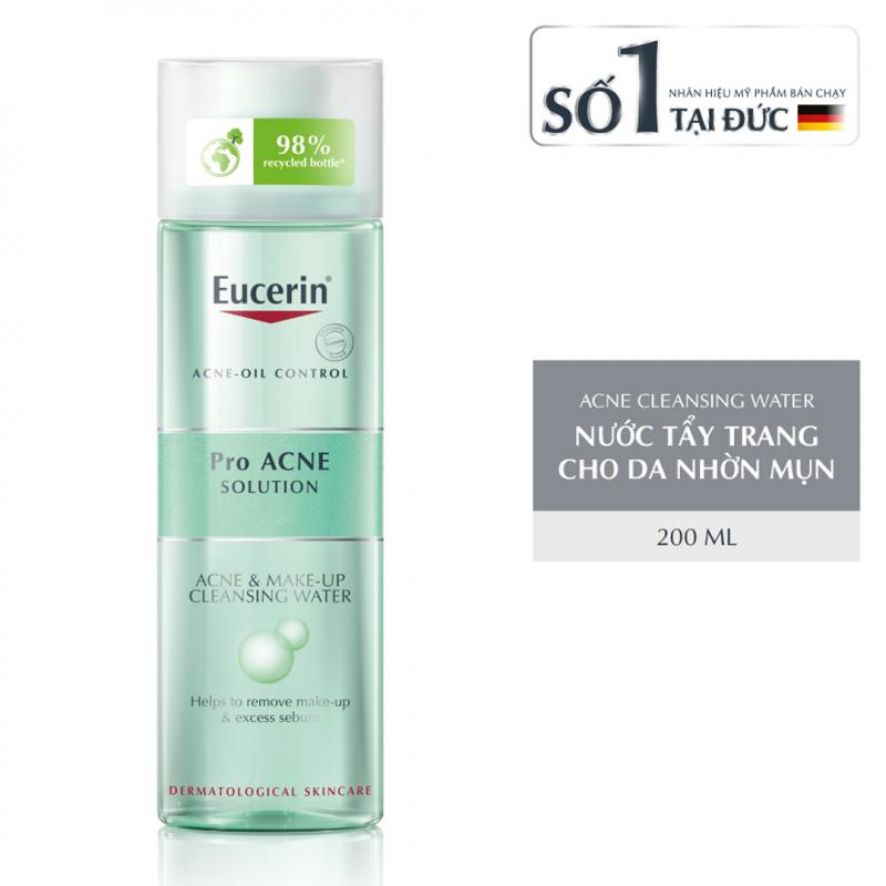 Nước tẩy trang Eucerin ProAcne dưỡng ẩm dành cho da mụn