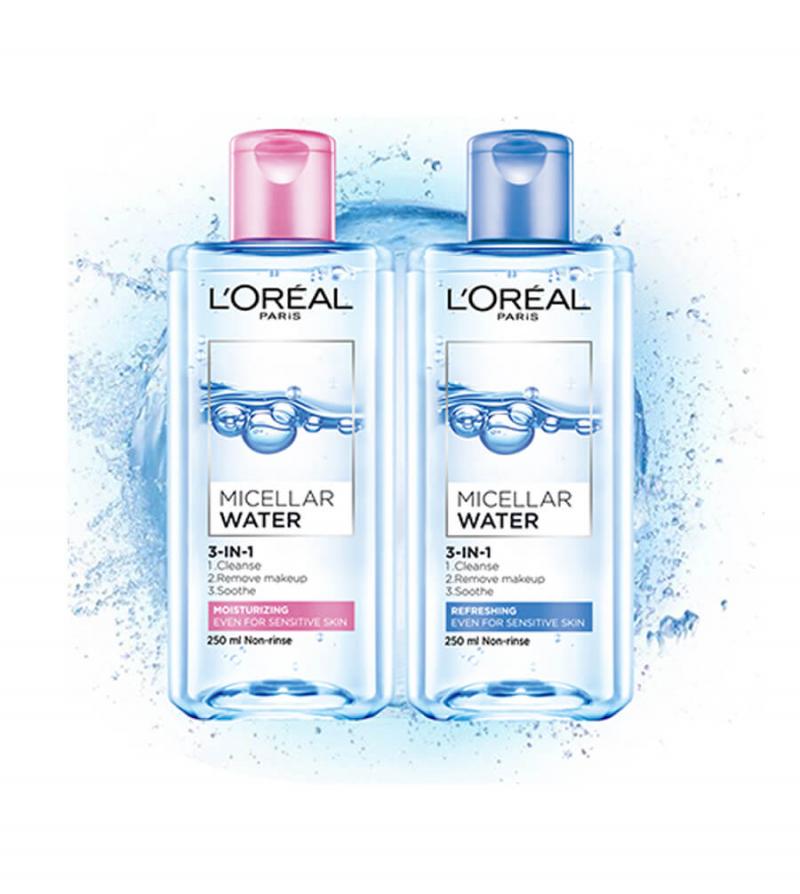 Nước tẩy trang L’Oreal 3 in 1 Micellar