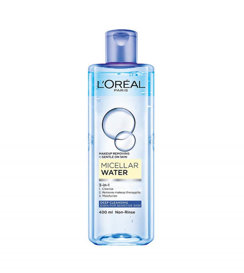 Nước tẩy trang cho mọi loại da L'Oreal Paris 3-in-1 Micellar Water