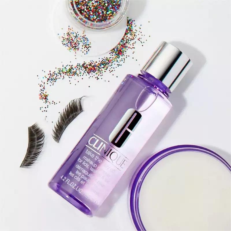 Nước tẩy trang mắt môi Clinique Take The Day Off Makeup Remover For Lids, Lashes & Lips