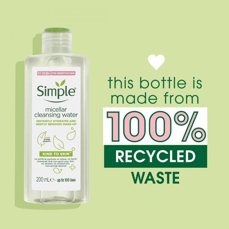 Nước tẩy trang Simple Micellar