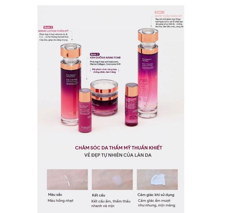 Nước thần Whisis Pure Esthetic Skin Water 6in1